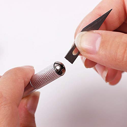 Detail Pen Knife with 5 Interchangeable Sharp Blades