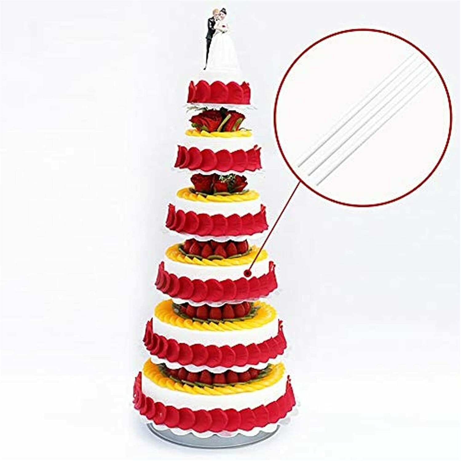 8 in 1 Plastic Dowels for Tiered Cake Construction