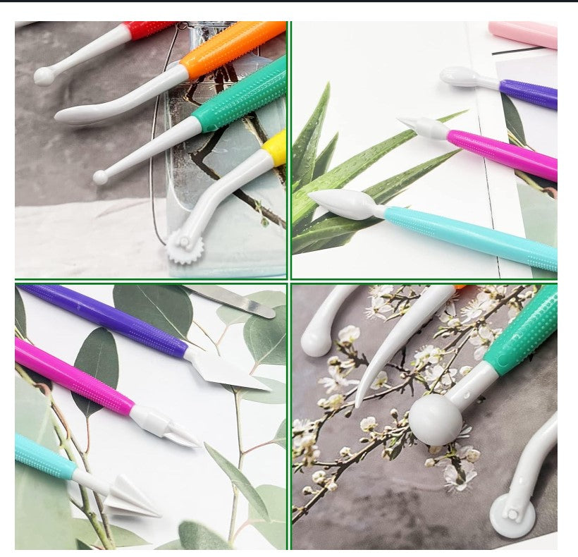 8 in 1 Plastic Sculpting Tools