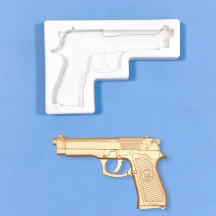 Pistol Shaped Silicone Fondant Mold