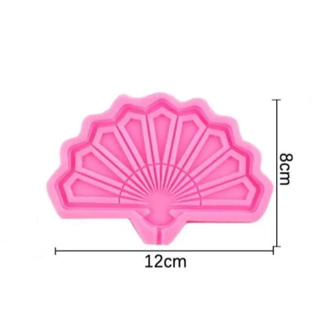 Folding Fan Design Silicone Mold
