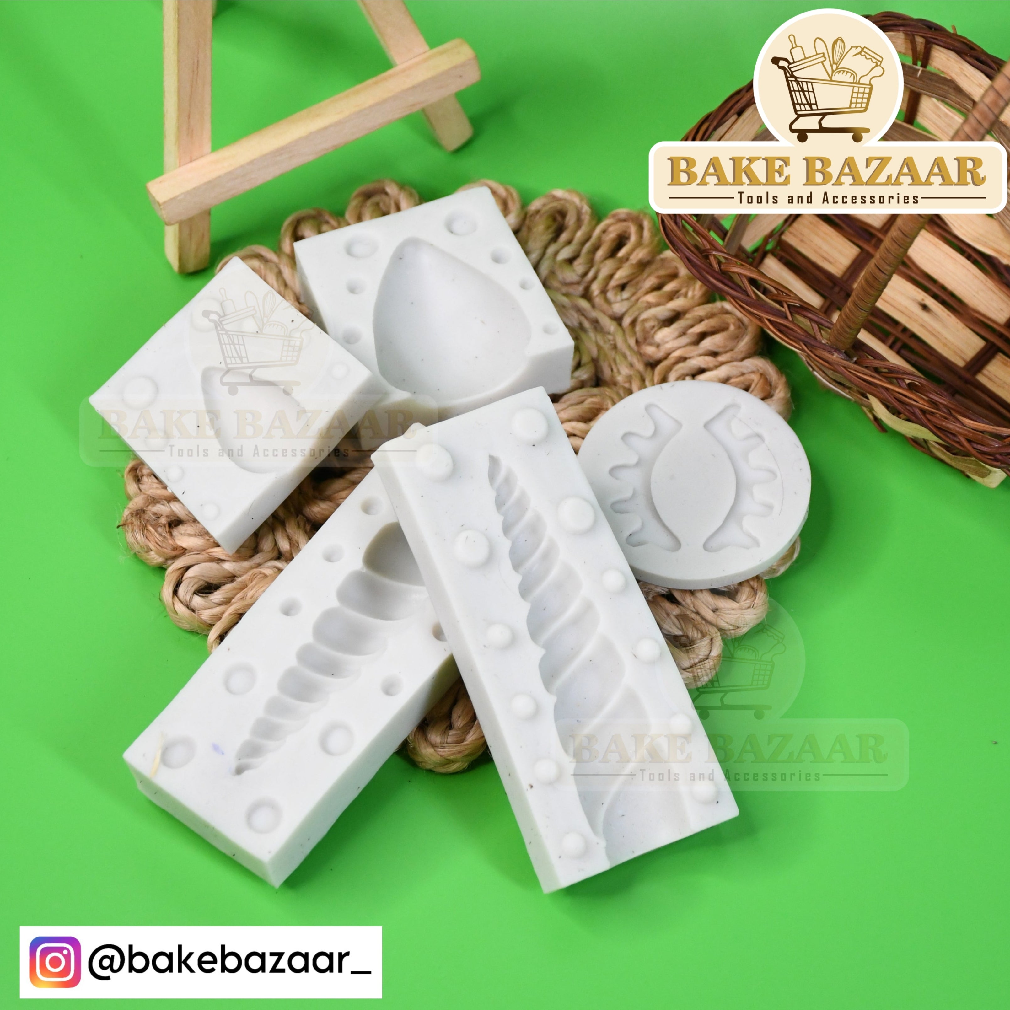 Unicorn/Ear/Eye Fondant Silicone Mold