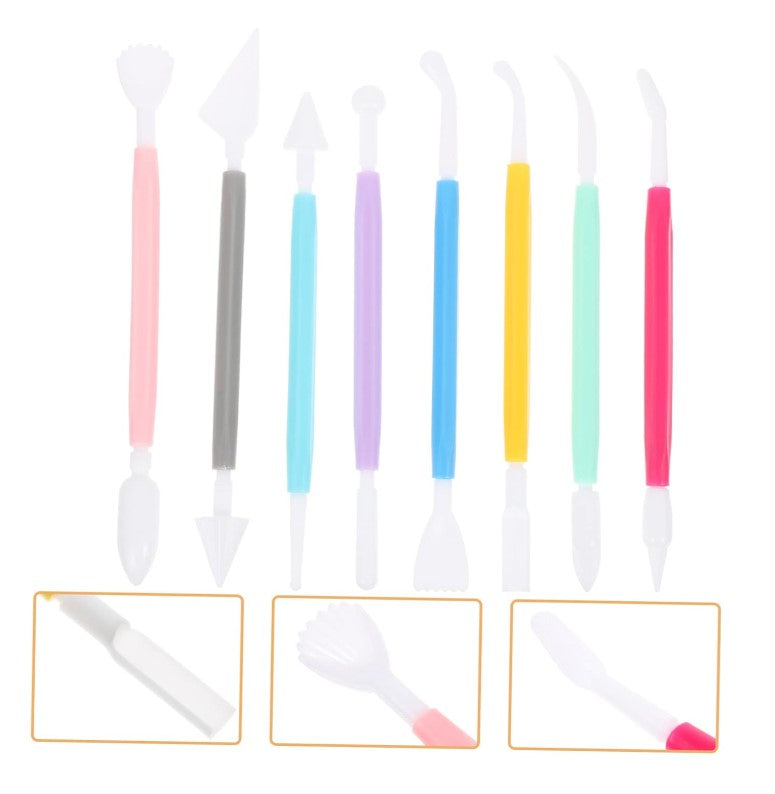 8 in 1 Plastic Sculpting Tools