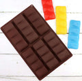 Dubai Kunafa Chocolate Bar Silicone Mold Cadbury Style Breakaway Slab Candy Maker