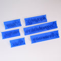 Cake Embosser Fondant Cake Molds Printing Letters Handwriting Letter for DIY Baking for Chocolate
