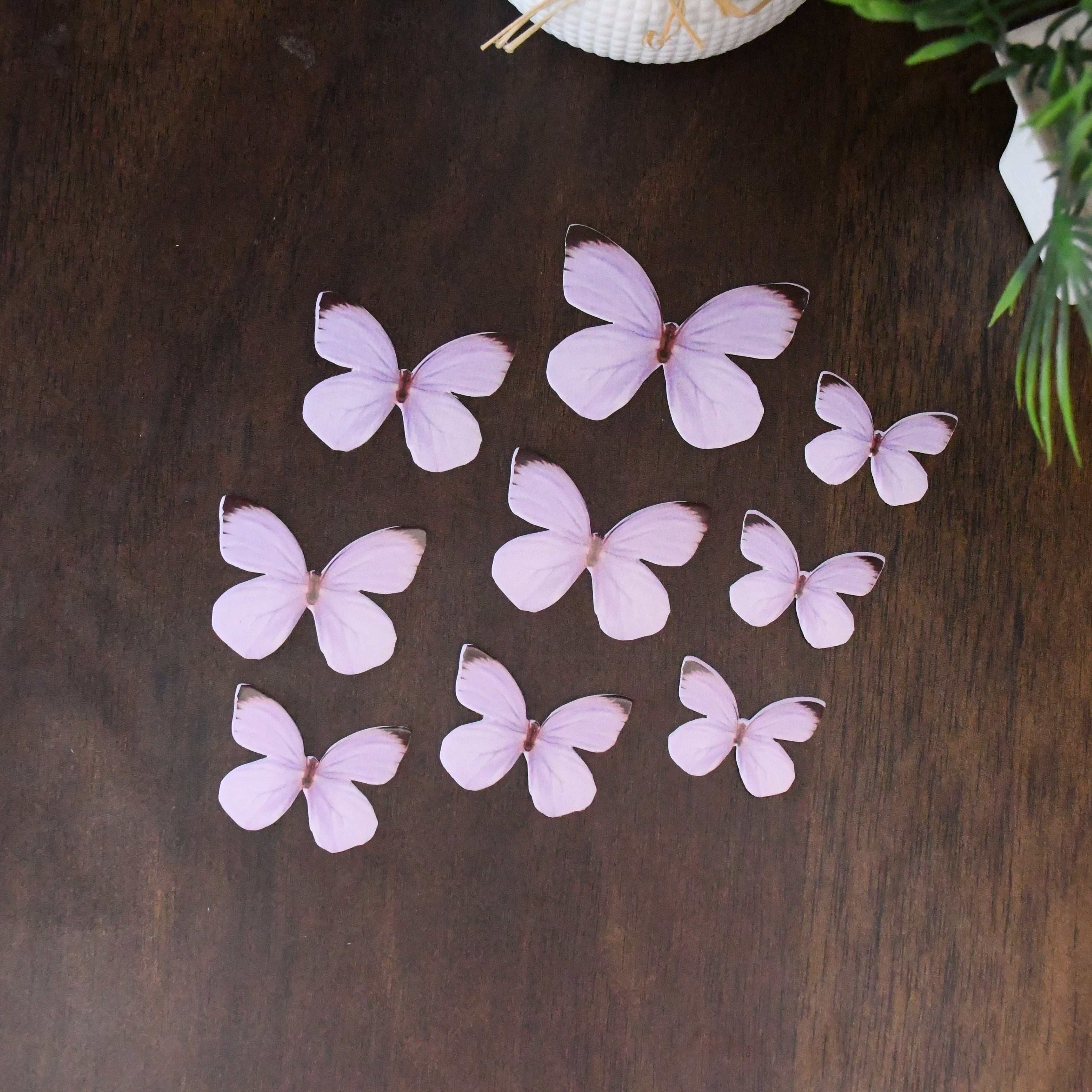 Purple Butterfly Cake Topper
