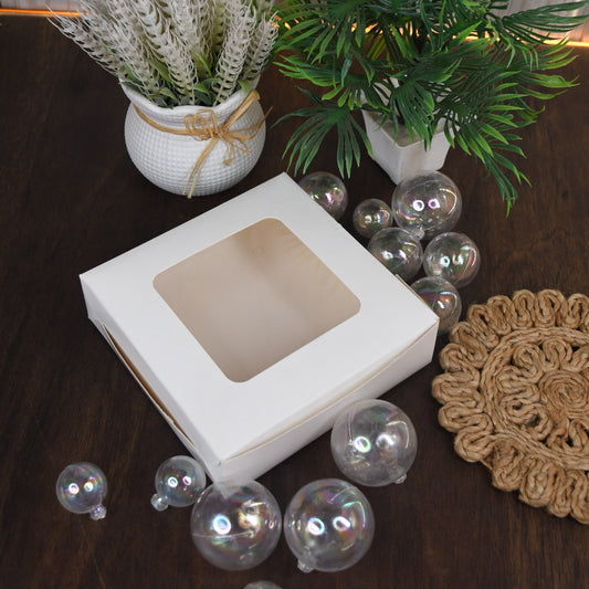 4pc Brownie Box with Window/ 10pc