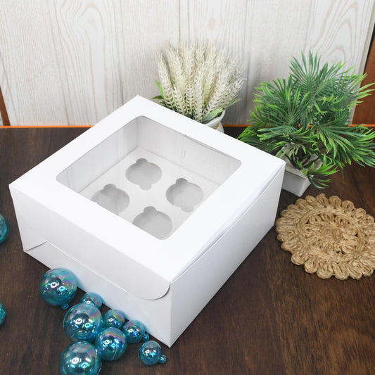 9 in 1 Cupcake Box Top Window