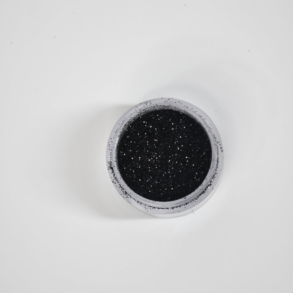 Shiny Black Glitter (10 gm)