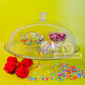 Acrylic Pastry Dome stand {12inch}
