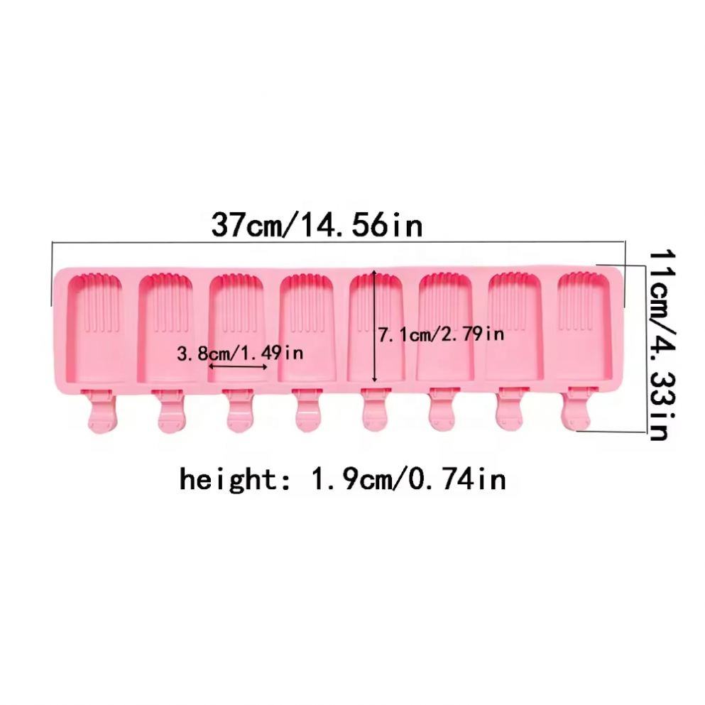 8 in 1 Silicone Popsicle Mold