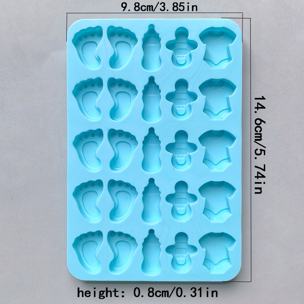 Baby Shower Silicone Mold