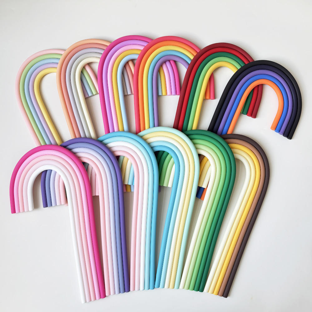 Silicone Rainbow Cake Topper Multicolor (2)