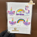 Unicorn Theme Topper 2