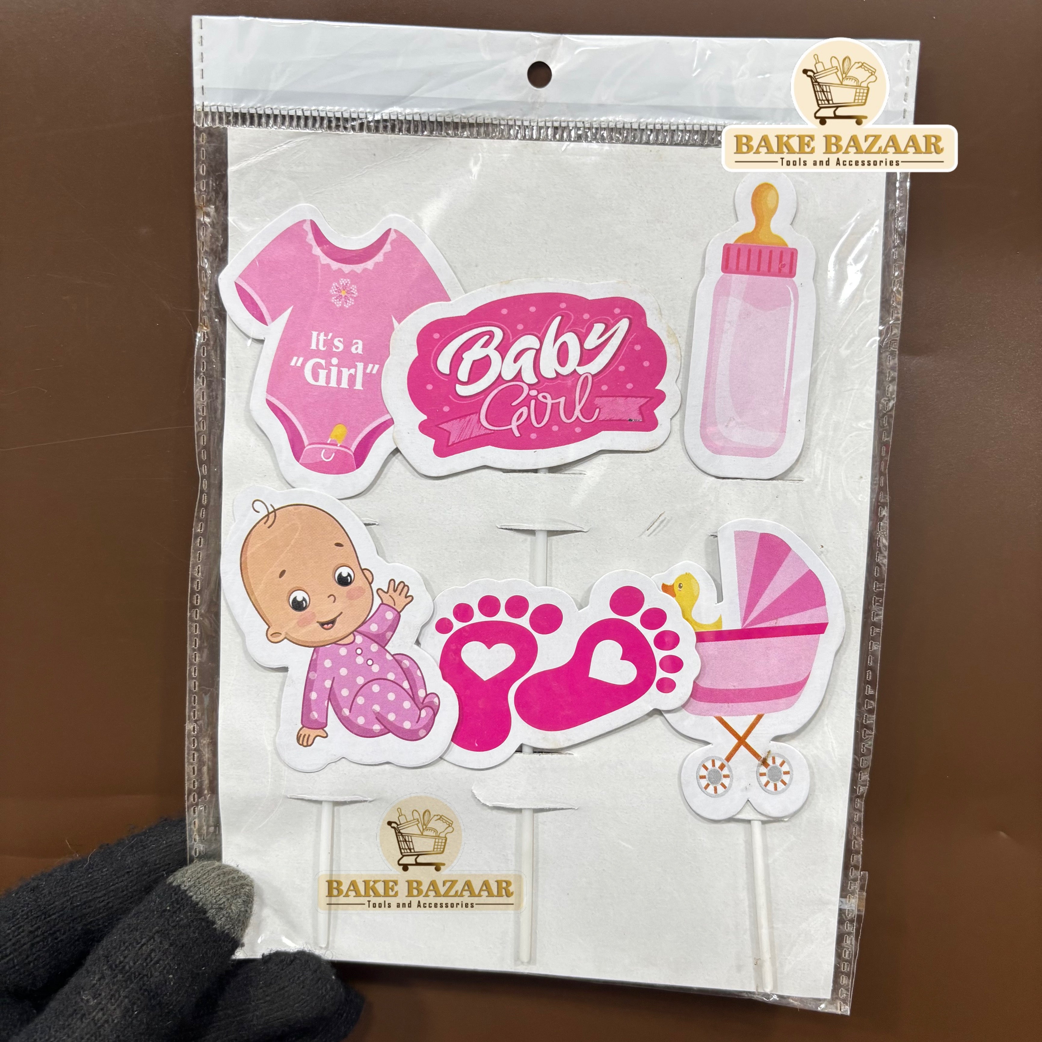 Baby Girl Theme Topper