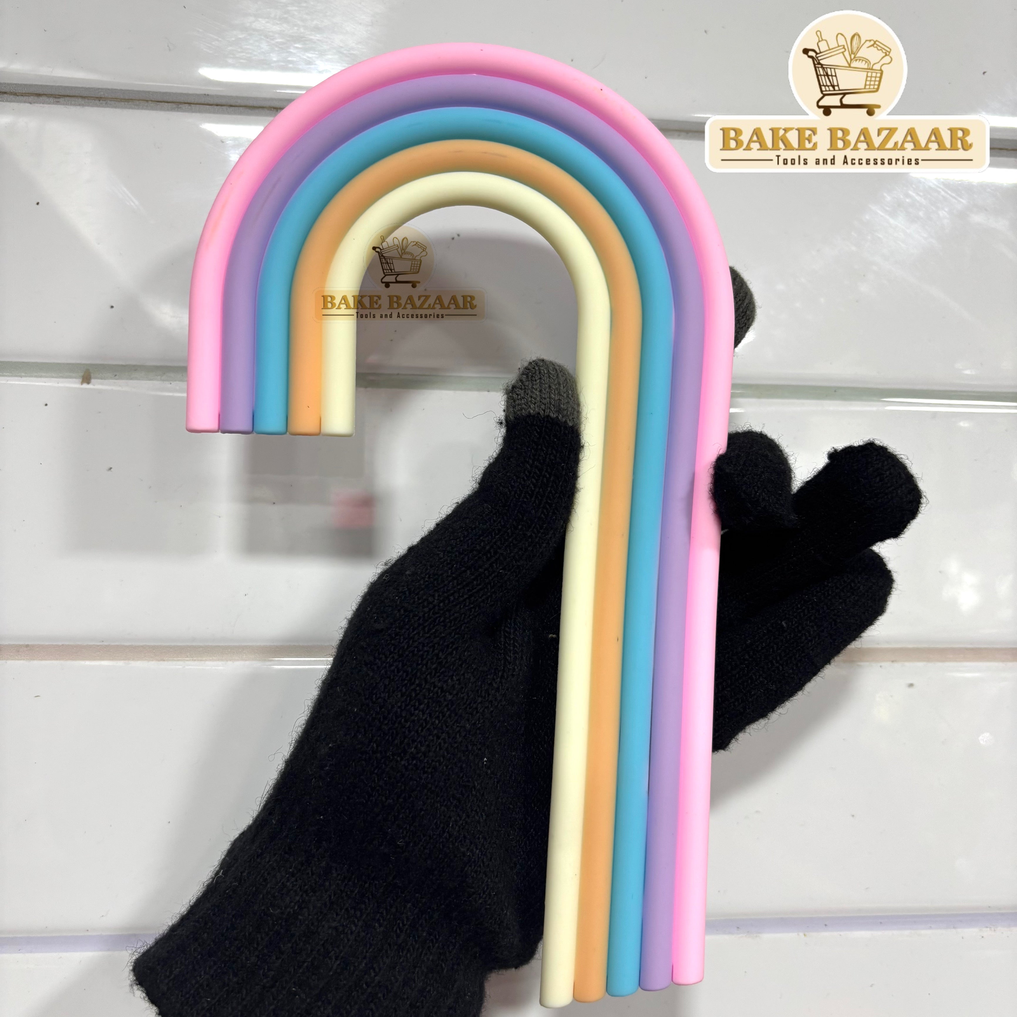 Colorful Rainbow Cake Topper (4)