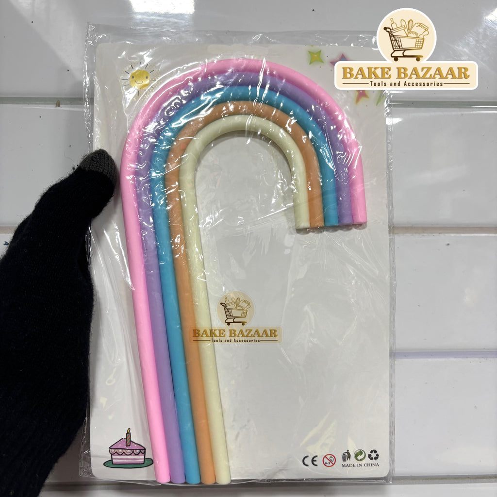 Colorful Rainbow Cake Topper (4)