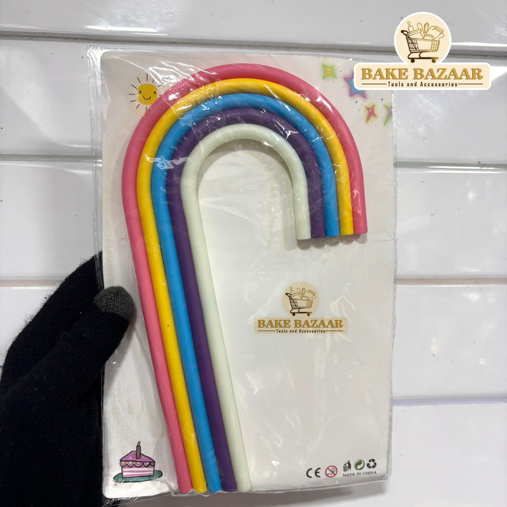 Colorful Rainbow Cake Topper (2)