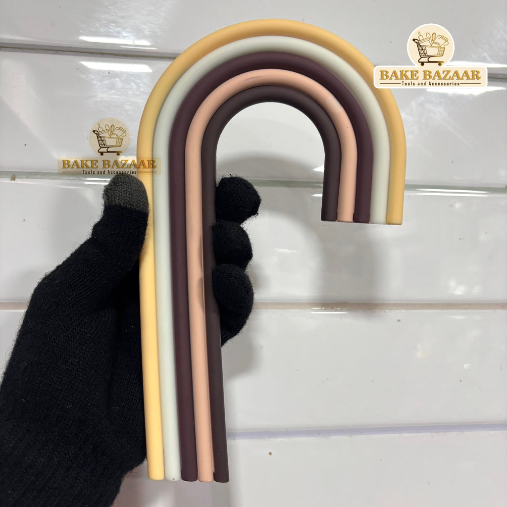 Colorful Rainbow Cake Topper