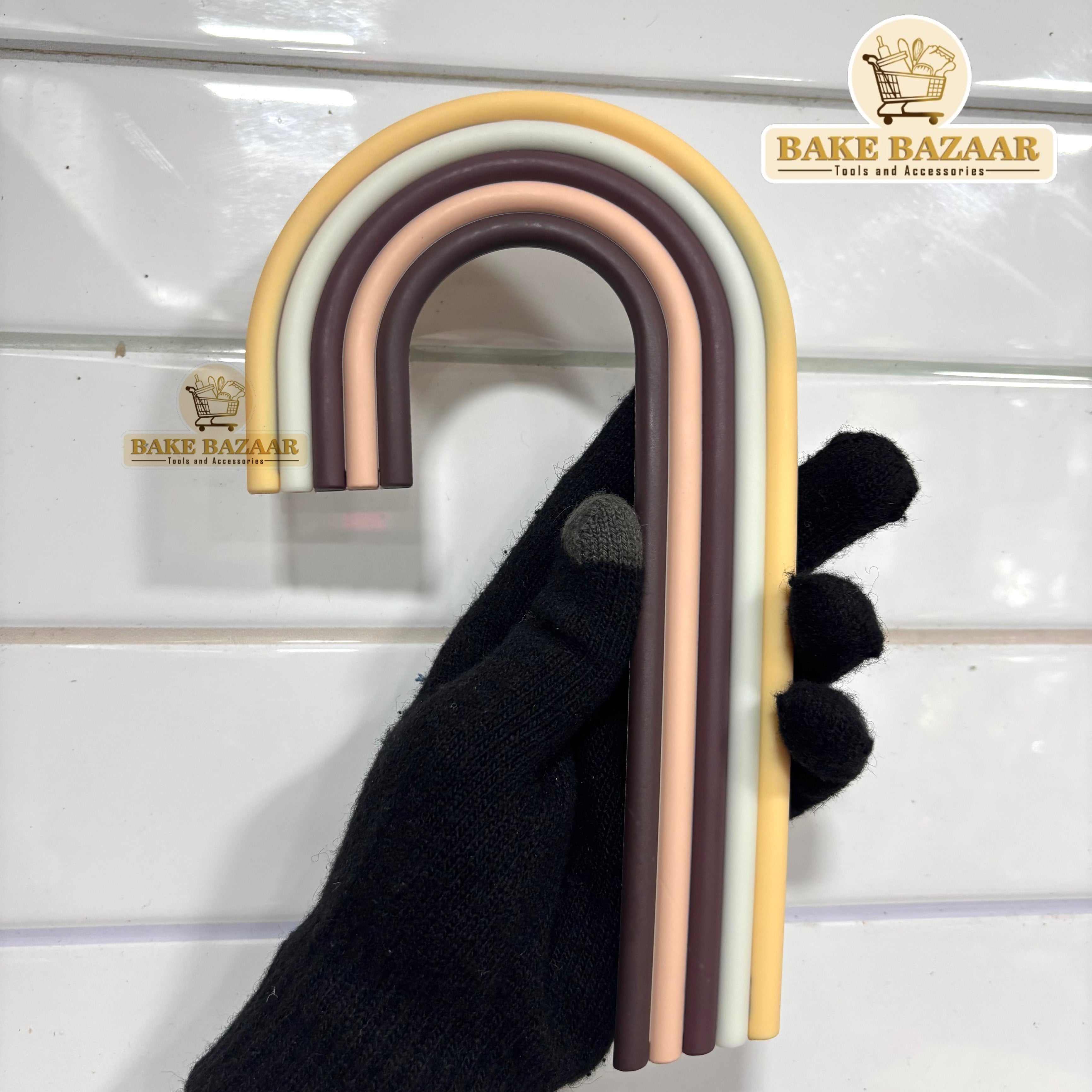 Colorful Rainbow Cake Topper