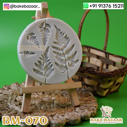 5in1 Leaf Fondant Silicone Mold