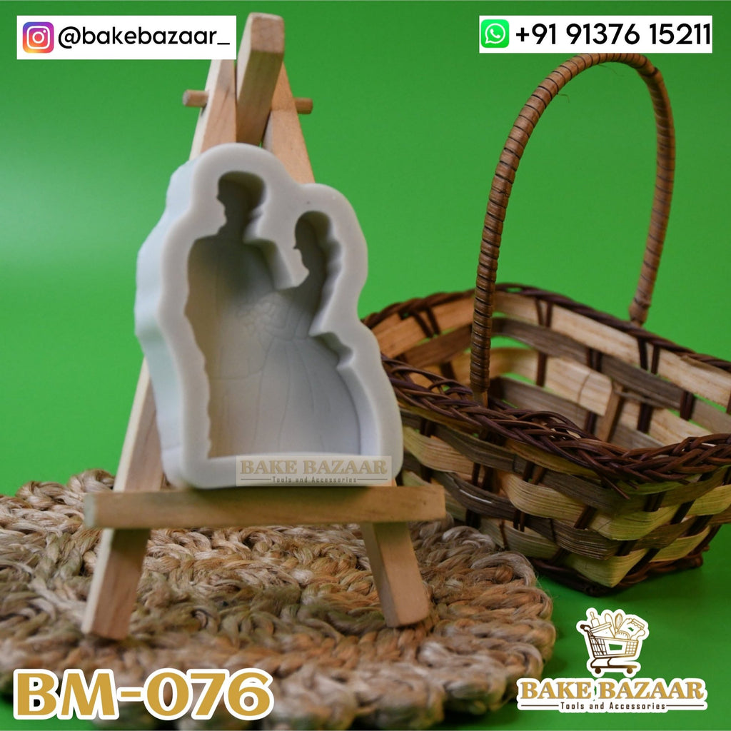 Wedding Couple Silicone Mold