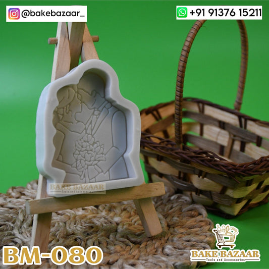 Wedding Couple Silicone Fondant molds