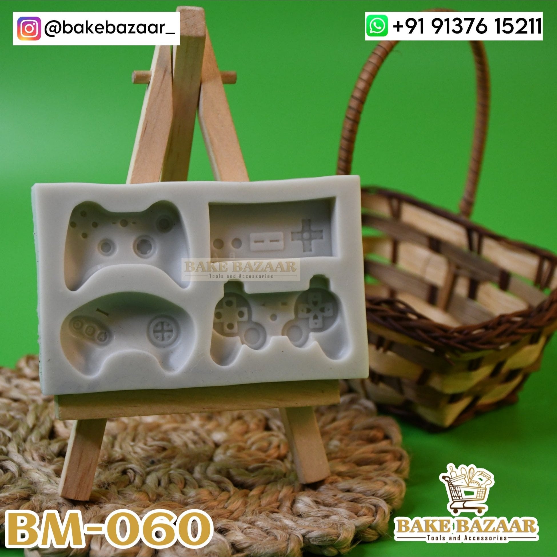 4in1 Video Game Controller Silicone Molds