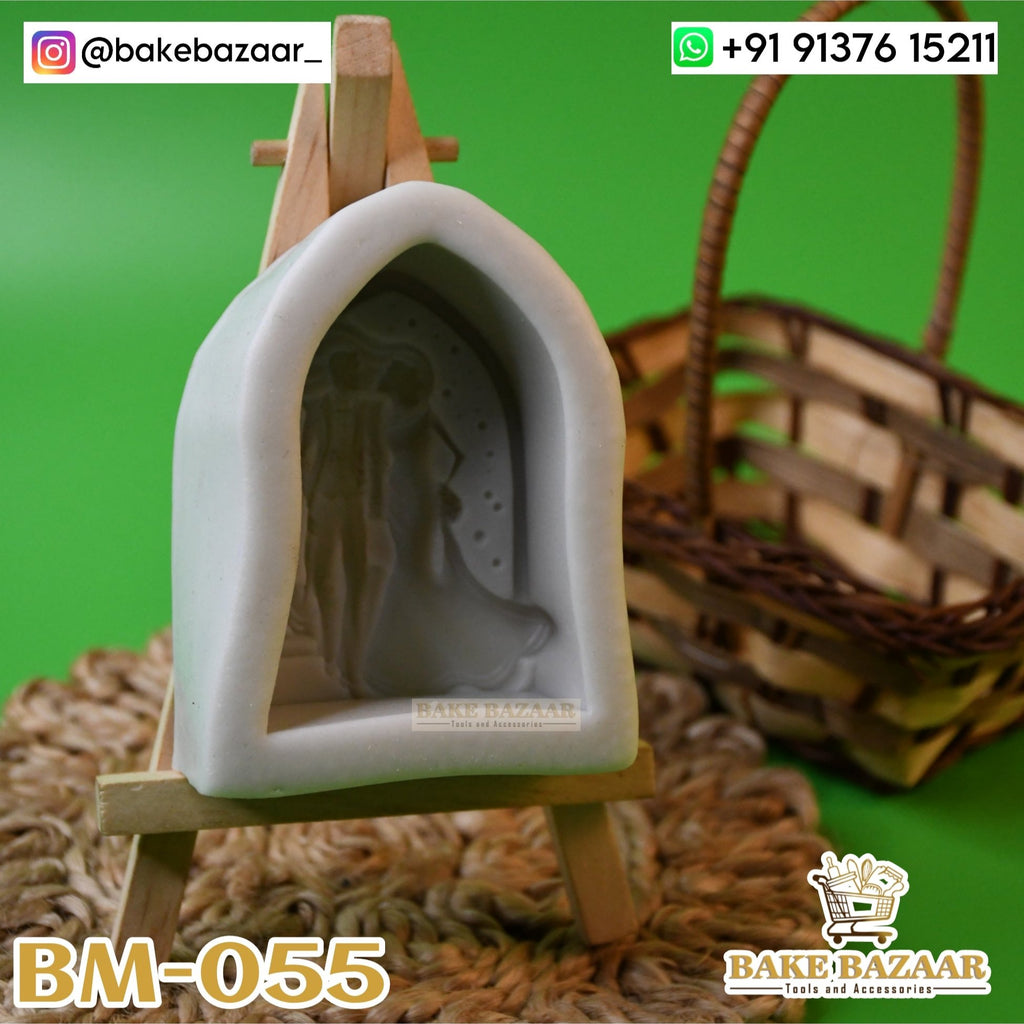 Wedding Day  Silicone Soap Mold / Candle Mold