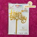 Acrylic Happy Birthday Topper (5 inch) (2)