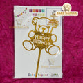 Acrylic Happy Birthday Topper (5 inch) (13)