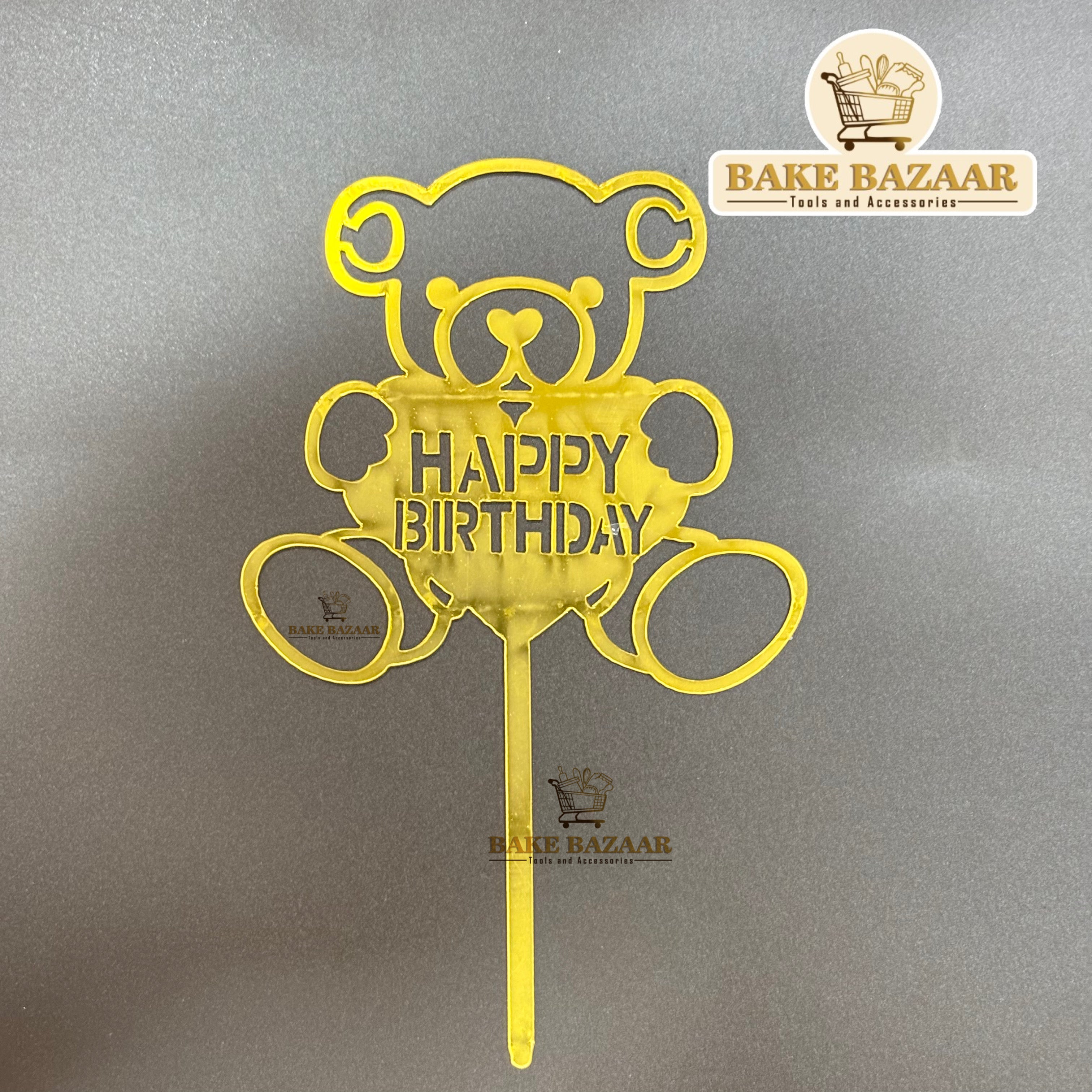 Acrylic Happy Birthday Topper (5 inch) (13)