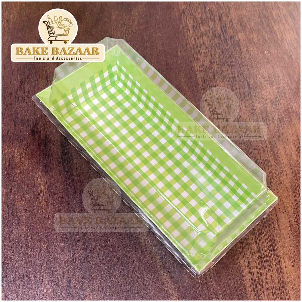 Rectangle Direct Bakeable Paper Mold With Lid – BAKE BAZAAR