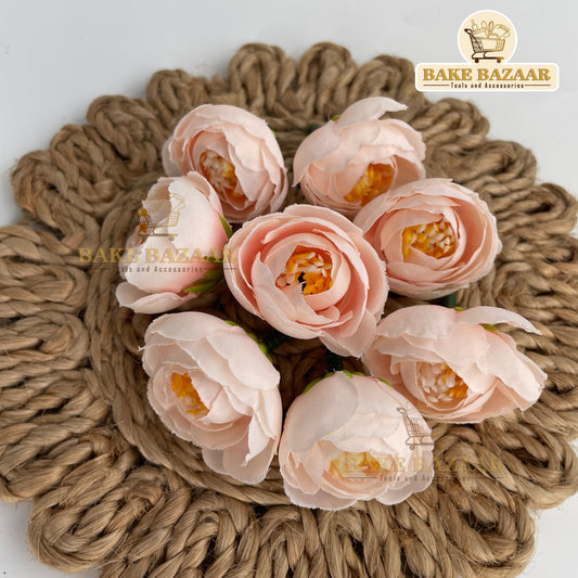 Small Artificial Peony (Pack of 10)