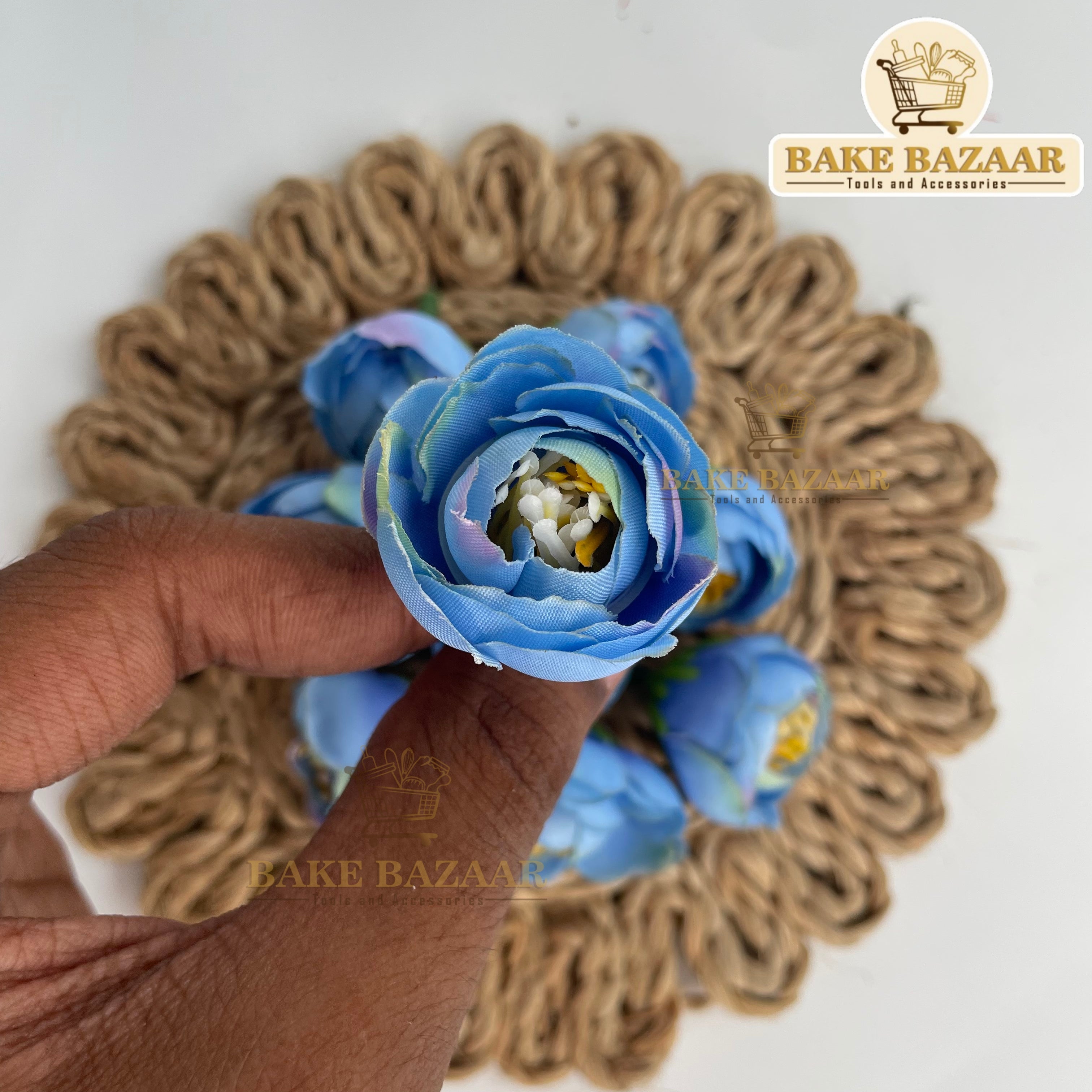 Small Artificial Peony (Pack of 10)