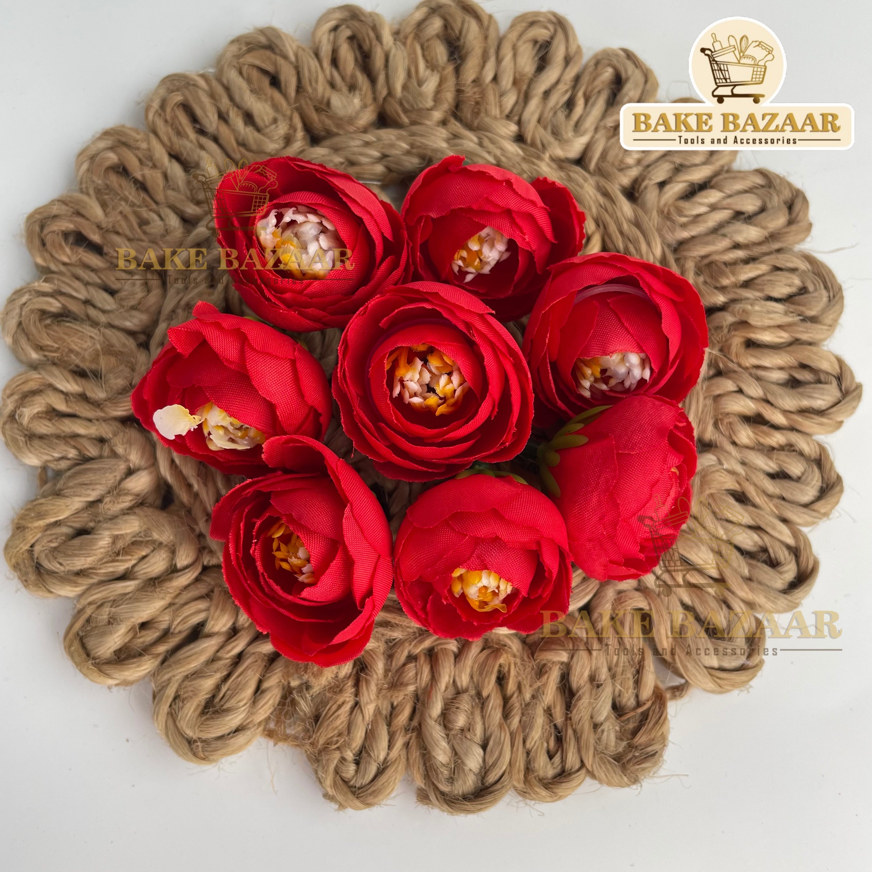 Small Artificial Peony (Pack of 10)