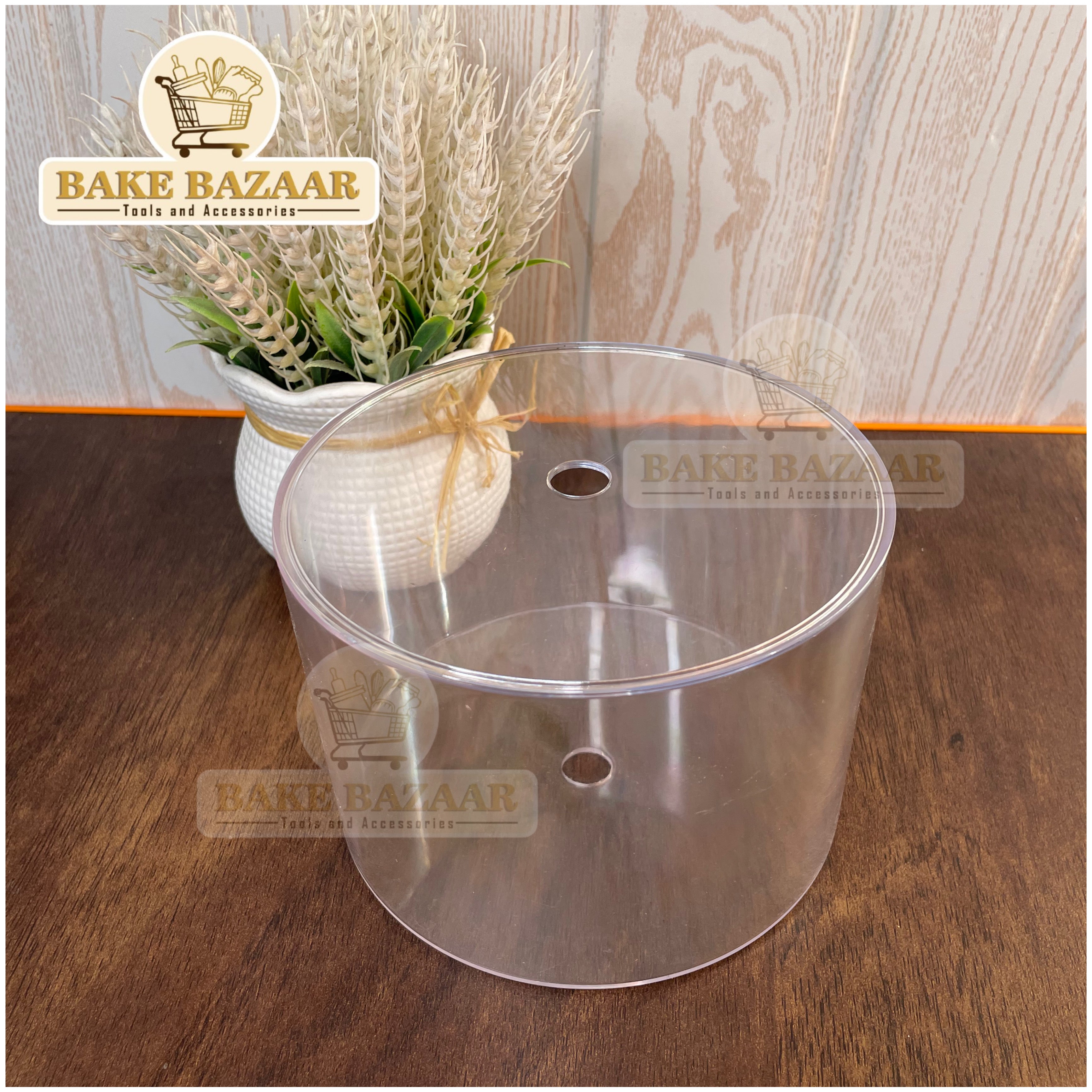 Transparent Round Cake Spacer