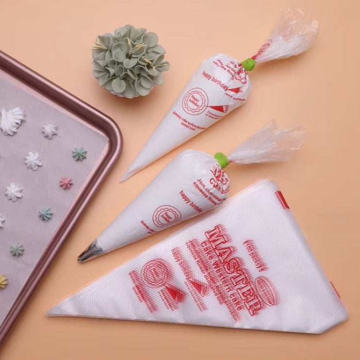 Piping Bags for Cake Decoration {Small} (100pc pack)