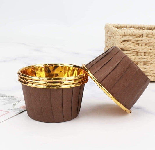 Aluminum Foil Paper Baking Cups (50pc)