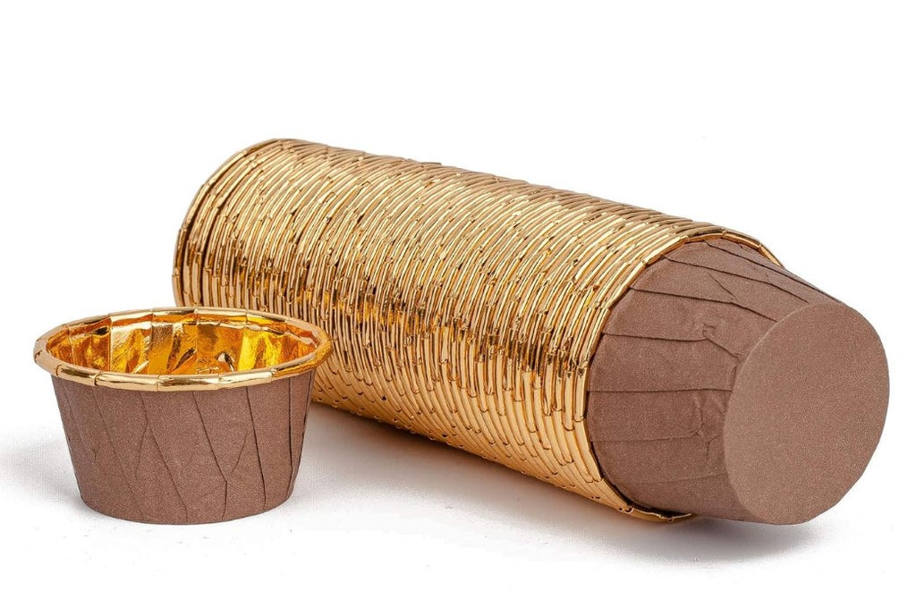 Aluminum Foil Paper Baking Cups (50pc)