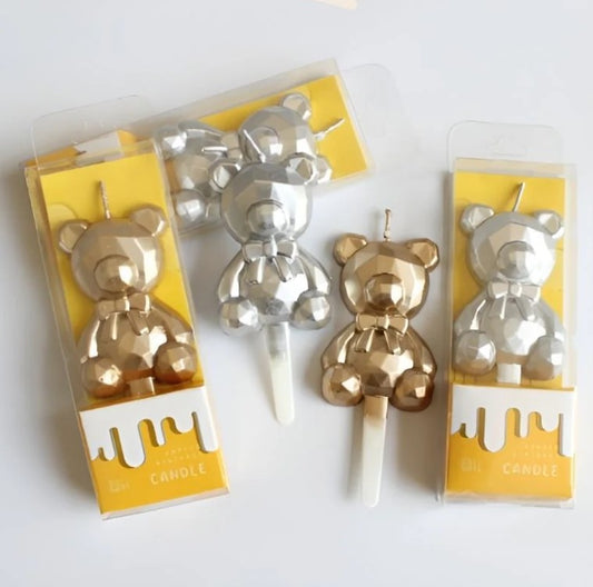 Cute Bear Design Candle