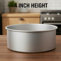Round Aluminum Tin (Size-5inchx4inch)