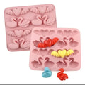 Swan and Angel Wing Heart Silicone Mold for Chocolate Making