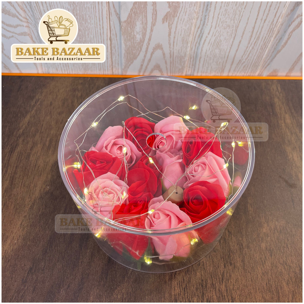 Transparent Round Cake Spacer