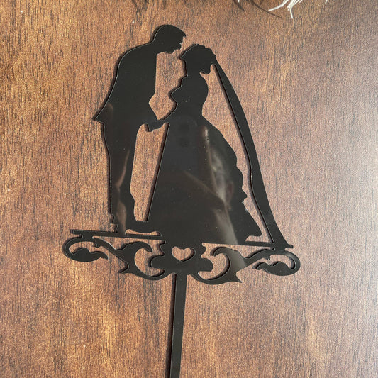 Anniversary Couple Cake Topper
