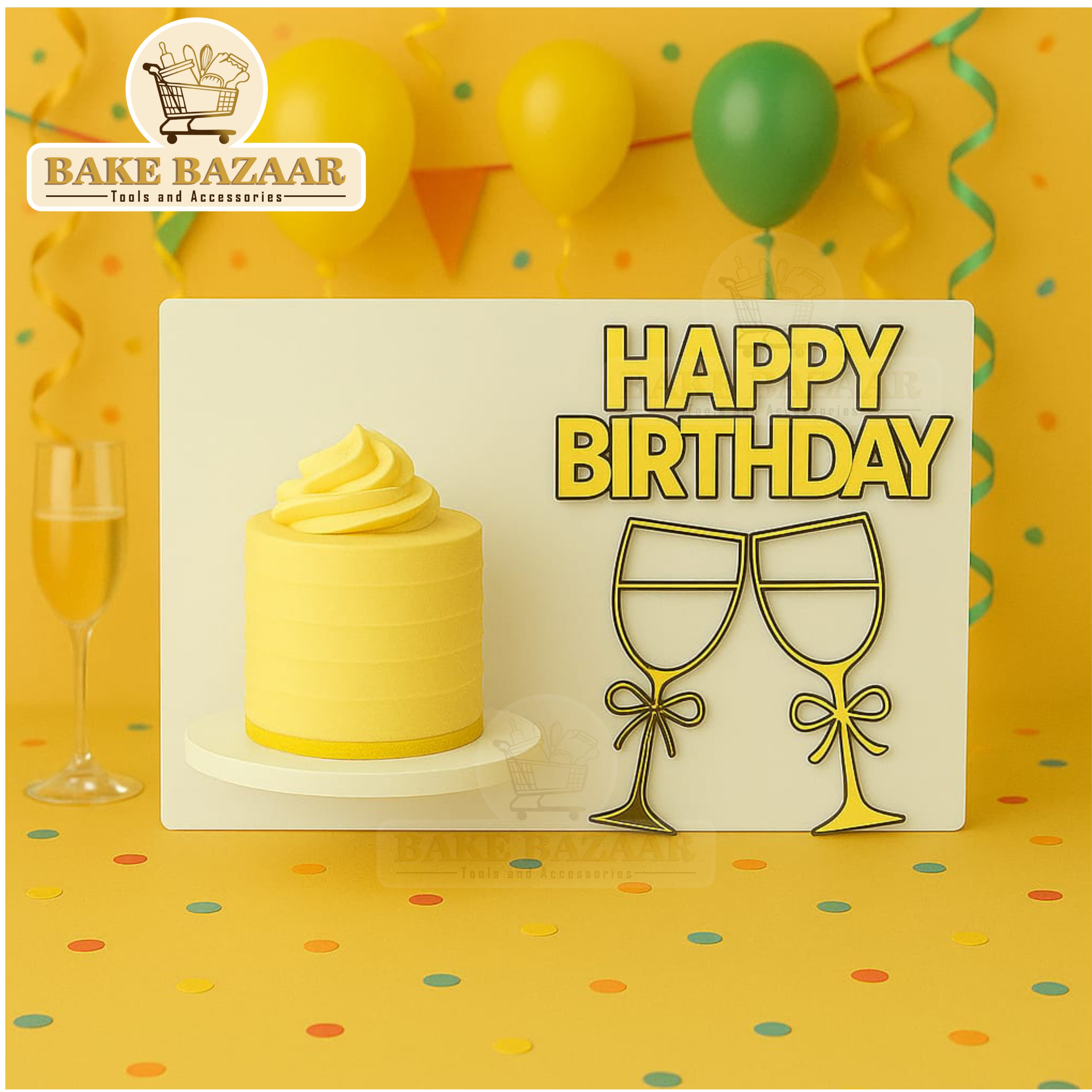 Gravity Defying Cake Stand (Design-8)