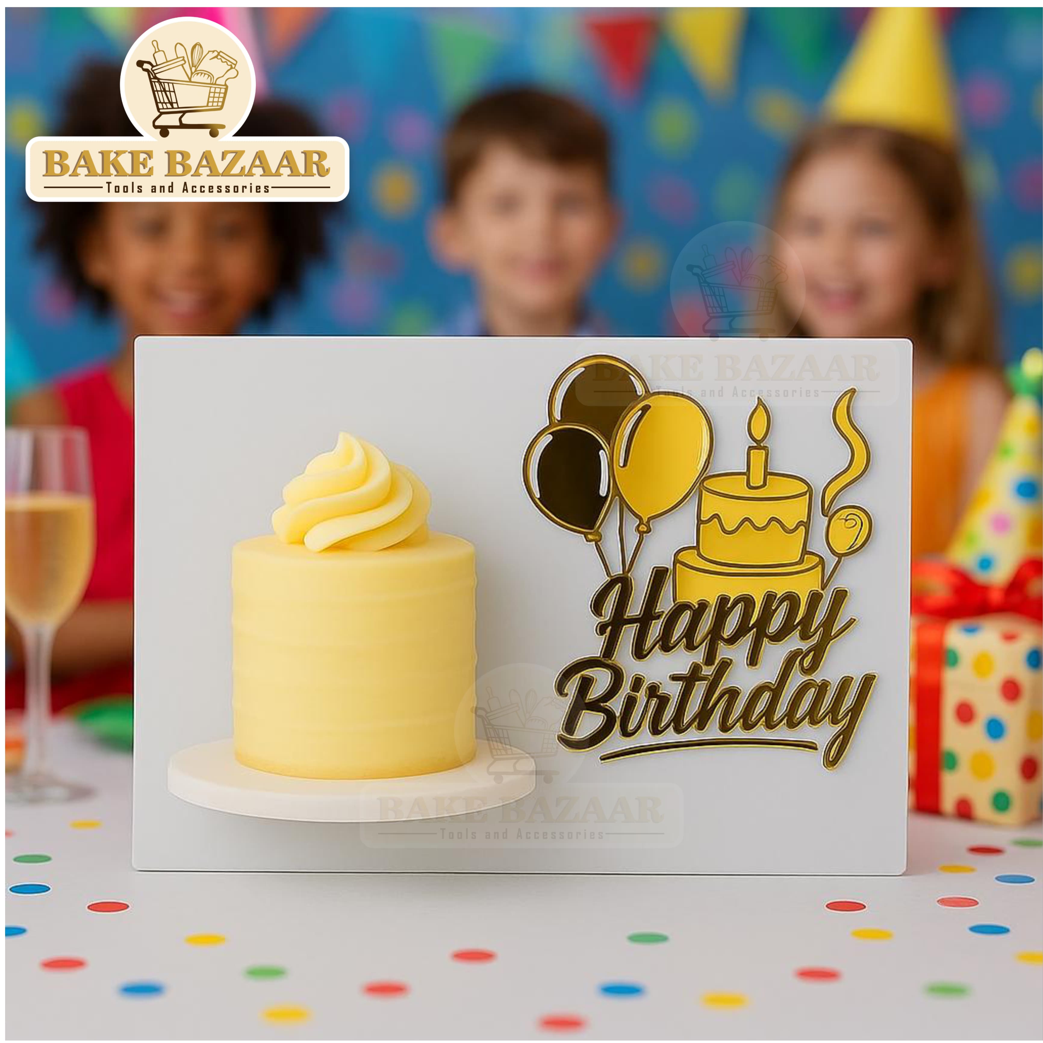 Gravity Defying Cake Stand (Design-3)