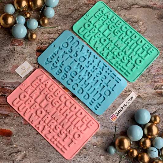 Alphabet Chocolate Mould