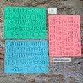 Alphabet & Numbers Chocolate Mold