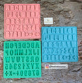 3D Alphabet Chocolate Mold